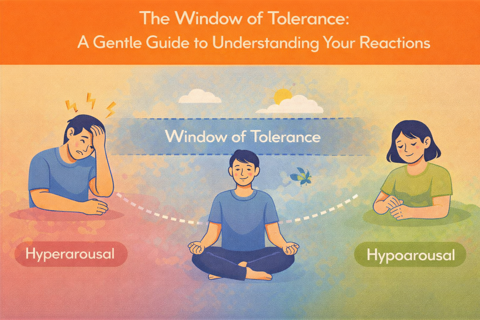 THE WINDOW OF TOLERANCE: A GENTLE GUIDE TO UNDERSTANDING YOUR REACTIONS