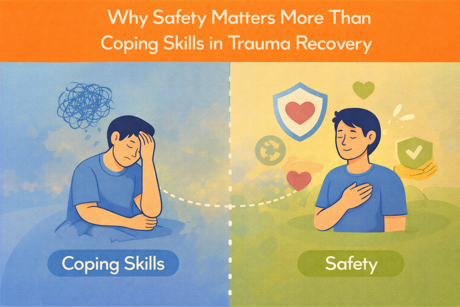 Why Safety Matters More Than Coping Skills in Trauma Recovery